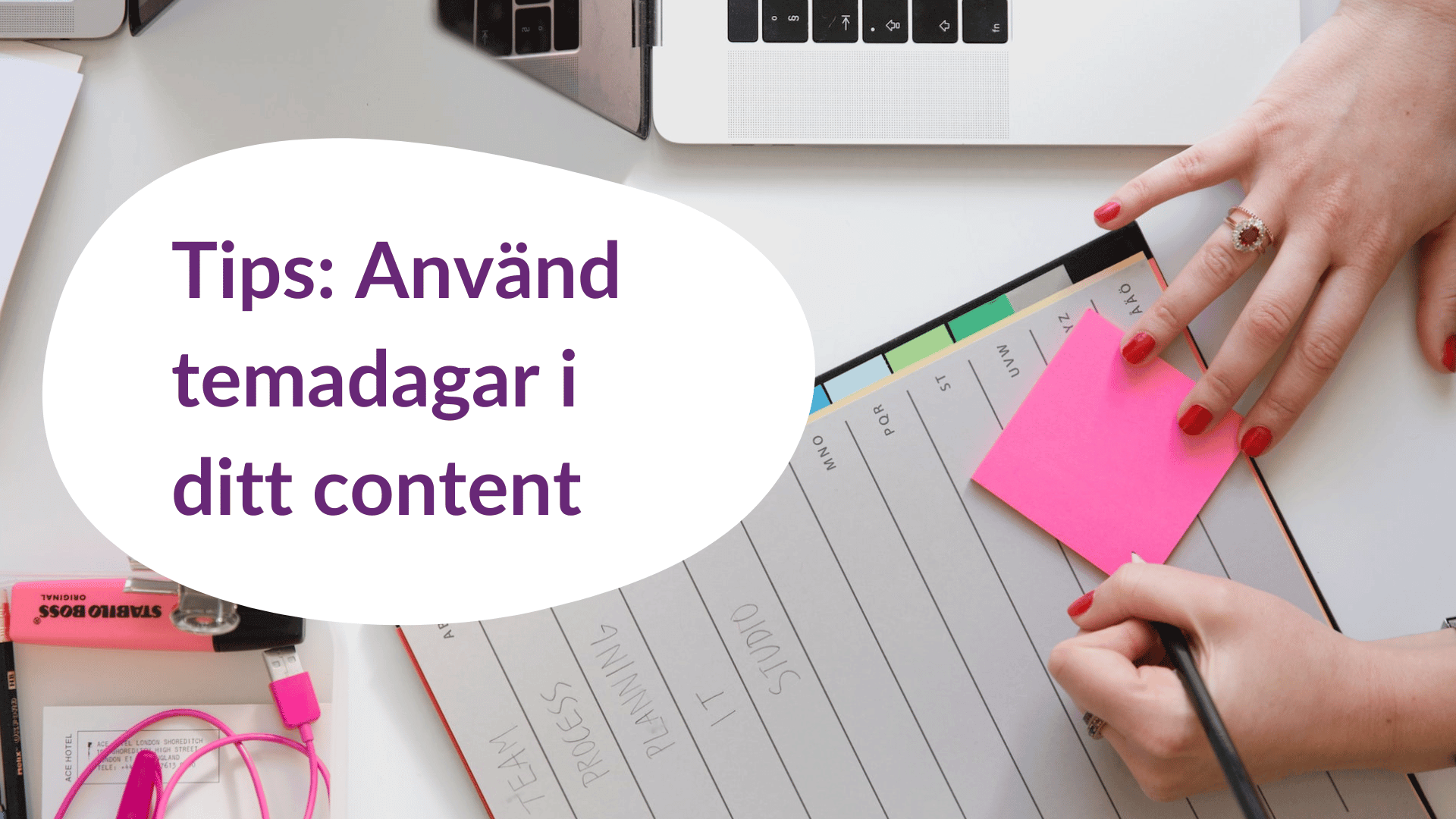 Tips: Använd Temadagar I Ditt Content - Starweb.se | Starweb.se